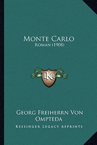 Monte Carlo: Roman (1908) (German Edition)
