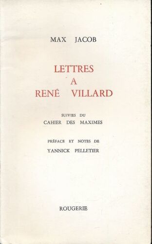 Lettres À René Villard