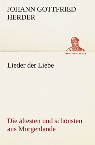 Lieder Der Liebe