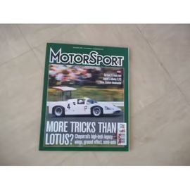 Motorsport 11 De 2003 Hall,Chaparral,Surer,Brno,Jagu Ar Xj13