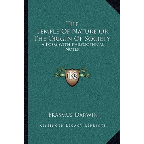 The Temple Of Nature Or The Origin Of Society