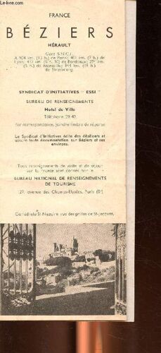 Béziers Et Ses Environs