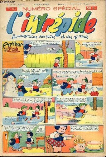 L Intrépide - Nouvelle Série - N° 285 - 14 Avril 1955 - Numéro Spécial - Les Aventuriers Du Ciel Par De Nizerolles Et Giffey - Bugs Bunny Par Schlessinger Et Studio - Hardi John ! Par Nicolo Et Jeva -(...)