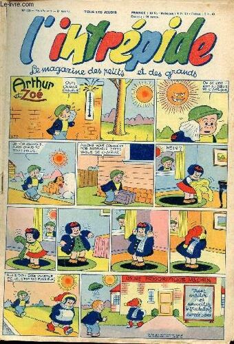 L Intrépide - Nouvelle Série - N° 279 - 3 Mars 1955 - Bugs Bunny Par Schlessinger Et Studio - Hardi John ! Par Nicolo Et Jeva - Arthur Et Zoé Par Buschmiller - Le Petit Shérif Par Zuffi - Guy L(...)