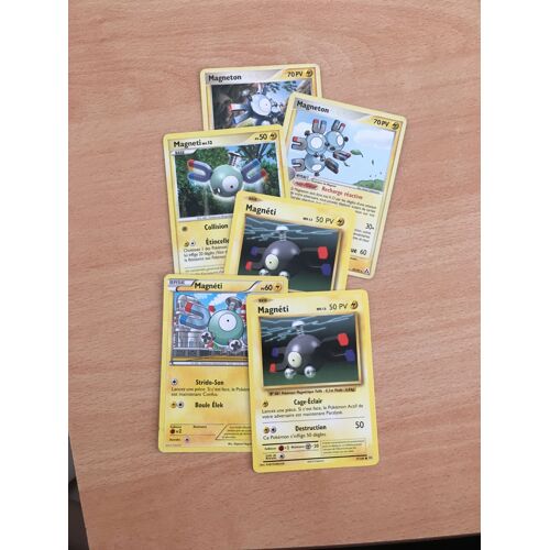 (1085) 4x Magnéti + 2x Magneton (Pokemon)