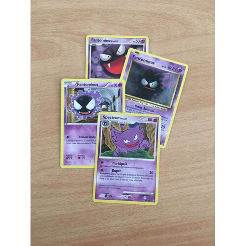 (1693) Spectrum + 3x Fantominus (Pokemon)