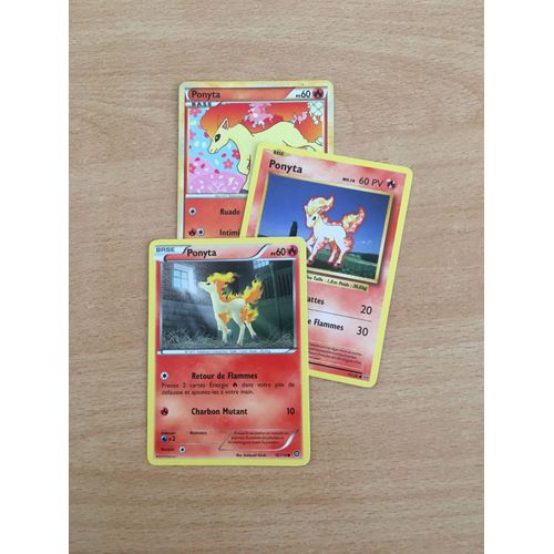 (1715) 3x Ponyta (Pokemon)