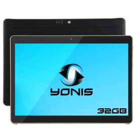 Tablette Tactile 10 Pouces 3G Android Octacore 2.6Ghz 32 Go Double Sim Noir + SD 16Go YONIS