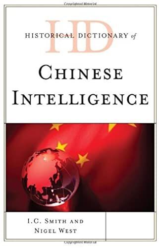 Historical Dictionary Of Chinese Intelligence