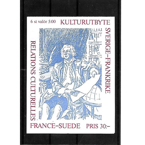 Suède-1994-Relations Culturelles France/Suède-Emission Conjointe Franco Suédoise-Émis En Carnet-Timbres Neufs** -Gomme Intacte- 1 Er Choix