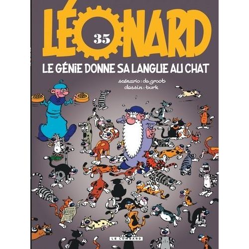 Léonard - Tome 35 - Le Génie Donne Sa Langue Au Chat