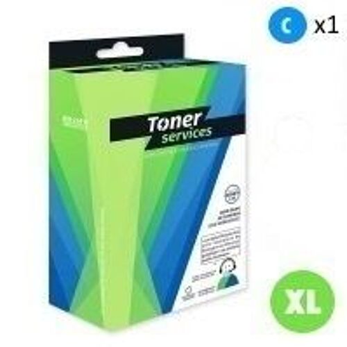 Compatible Epson 34XL/T3472 Cartouche Cyan C13T347240 (Balle de Golf)