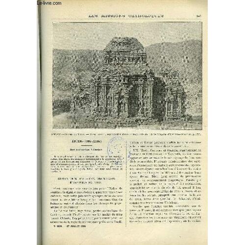 Les Missions Catholiques N° 1938 - Kouang-Tong, Une Ordination A Canton, A La Recherche Des Ruines Chames, Le Nandin De Ke-Doi, La Mission Du Shiré Par Le R.P. Winnen