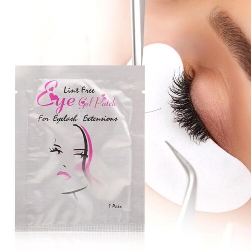 50/100 Paires De Coussin De Cils Greffant Des Cils Sous Les Yeux Gel Patchs Cils Extension Papier Patchs Conseils Pour Les Yeux Autocollant 