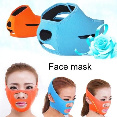 Ceinture De Levage Du Visage Double Menton Enlever Visage Plus Mince Masque De Pansement Outil De Massage Du Visage Anti-Rides Réduire La Ceinture Outil De Soins De La Peau