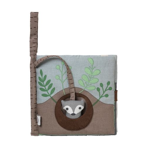 Livre En Tissu Renard