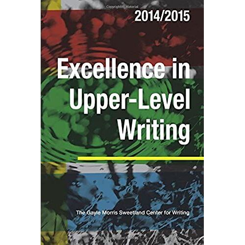 Excellence In Upper-Level Writing 2014/2015