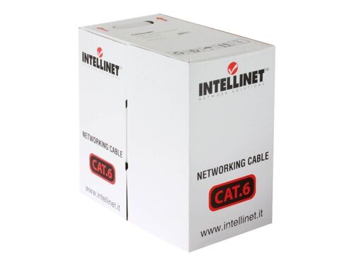 TECHly Professional - Câble en vrac - 305 m - UTP - CAT 6 - solide - bleu