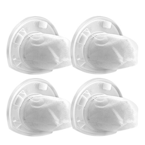 Lot de 4 filtres de remplacement pour Black & Decker, plumeau VF110, pièce Compatible avec les modèles CHV1410L, CHV1510, CHV9610, C May06109327