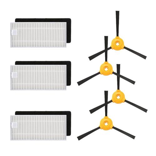 Kits de filtres en mousse pour aspirateur robot Ecovacs Deebot N79 N79S, brosse latérale, pièces de rechange May06109836