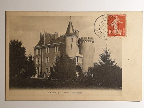 Carte Postale Ancienne Ref 59, Dordogne 24, Mayot, Par Paysages, Le Château,