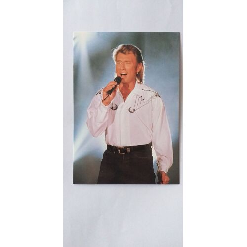 Carte Postale Johnny Hallyday Tv Juin 1991