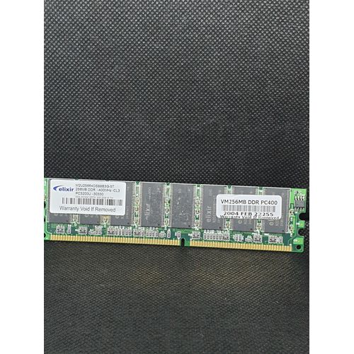 Elixir DDR PC3200U 400MHZ CL3 256MB