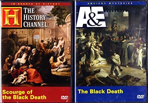 The History Channel : In Search Of History : Scourge Of The Black Death , A&e Ancient Mysteries : The Back Death : All About The Plague - 2 Pack