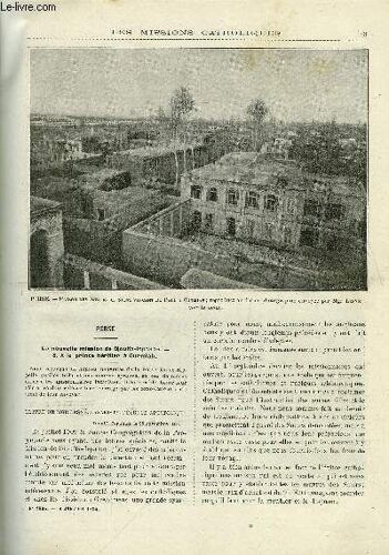 Les Missions Catholiques N° 1805 - Perse, La Nouvelle Mission De Djoulfa-Ispahan, Au Pays Des Pyramides Par Le R.P. Chautard, La Mission De Kaffa Autrefois Et Aujourd Hui