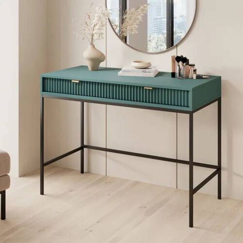 Coiffeuse Komodee NANAIMO TOA1 Frontal en relief Vert Vert 50 x 104 x 77 cm