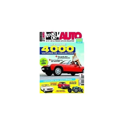 La Vie De L'auto N°19 Prix 4000 Voitures De Collection