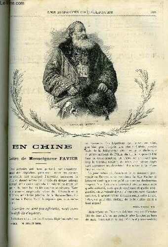 Les Missions Catholiques N° 1624 - En Chine, Lettre De Monseigneur Favier, Chez Les Fang Par Le R.P. Trilles, Guérison Et Conversion De Fumeurs D Opium Du Tché-Li Sud Est