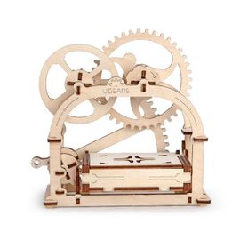 Puzzle 61 Pièces Puzzle 3d En Bois - Mechanical Box