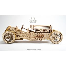 Puzzle 348 Pièces Puzzle 3d En Bois - U-9 Grand Prix Car