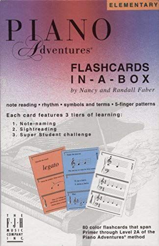 Faber Piano Adventures: Flashcards In-A-Box