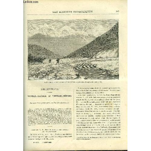 Les Missions Catholiques N° 1419 - Nouvelle Calédonie Et Nouvelles Hébrides, La Mort D Un Persécuteur, Nouvelles De Madagascar, Les Rebelles, Gravité De La Situation, Récit Arménien Par Dom Bérengier(...)