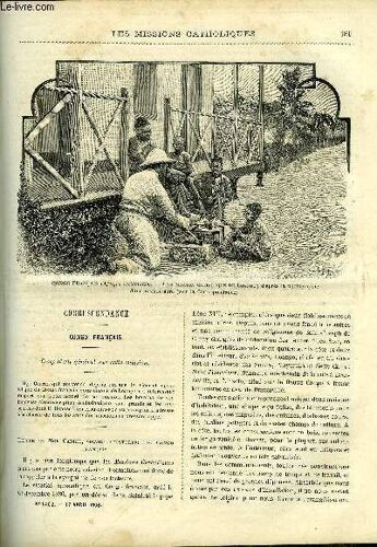 Les Missions Catholiques N° 1402 - Congo Français, Coup D Oeil Général Sur Cette Mission, Les Réminiscences D Un Missionnaire Du Basutoland Par Le R.P. Porte, Promenade A Travers La Mission De La(...)