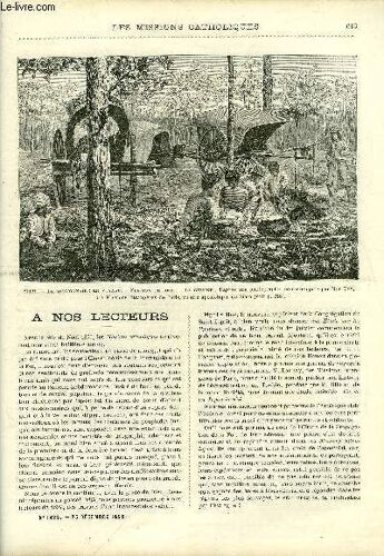 Les Missions Catholiques N° 1438 - A Nos Lecteurs, La Situation En Arménie, Perse, La Misère Et La Famine, Le Vicariat Apostolique De Siam, Les Cathéchistes De L Ogowé Par Le R.P. Lejeune