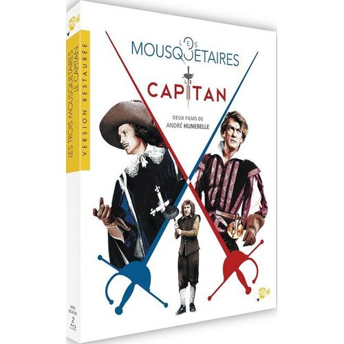 Deux Films De André Hunebelle : Les Trois Mousquetaires + Le Capitan - Édition Spéciale Fnac - Blu-Ray