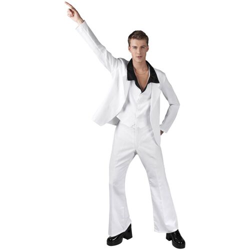 Costume Disco Fever - Blanc - M/L