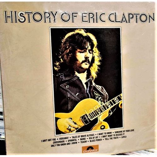 History Of Eric Clapton Double Lp Original