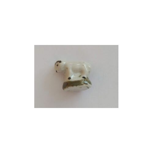 Fève Brillante Céramique Santon Pour La Crèche = Mouton
