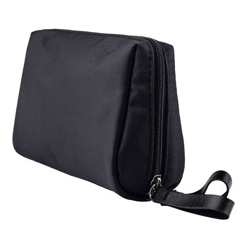 Trousse de maquillage compacte, noire