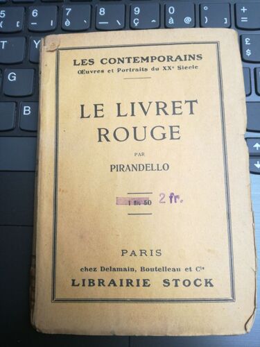 Les Contemporains Le Livret Rouge Edition 1923