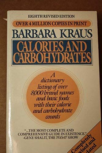 Calories And Carbohydrates