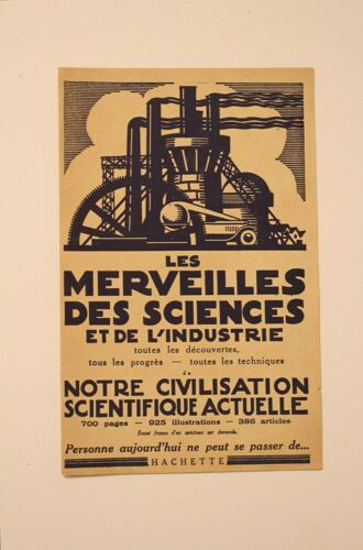 Flyer Publicitaire 1926 De La Librairie Hachette