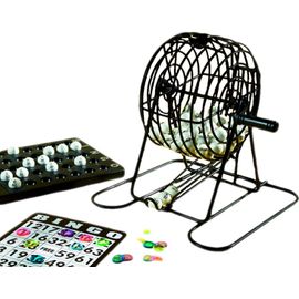 Jeu De Societe Bingo Loto Deluxe Avec 75 Boules, 18 Cartes, 180 Jetons Hobbytech