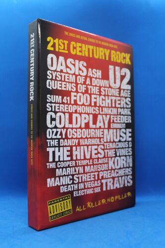 21st Century Rock Chord Songbook Slipcase / Recueil