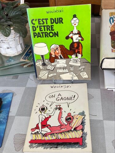 Wolinski C’Est Dur D’Être Patron, On A Gagné!