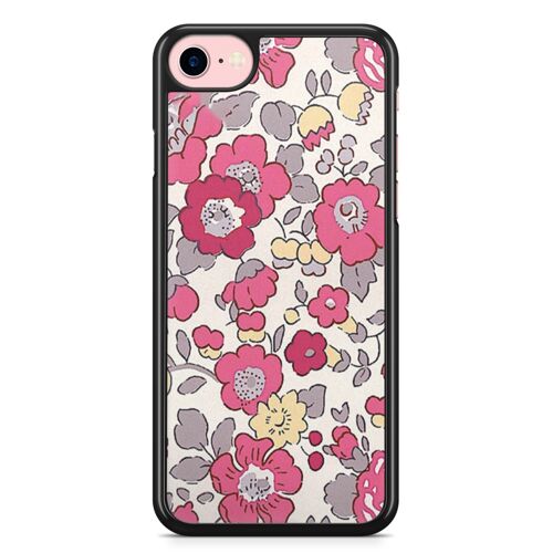 Coque Fifrelin Noire pour iPhone 5C Liberty Betsy Bougainvillee